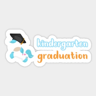 kindergarten graduation Sticker